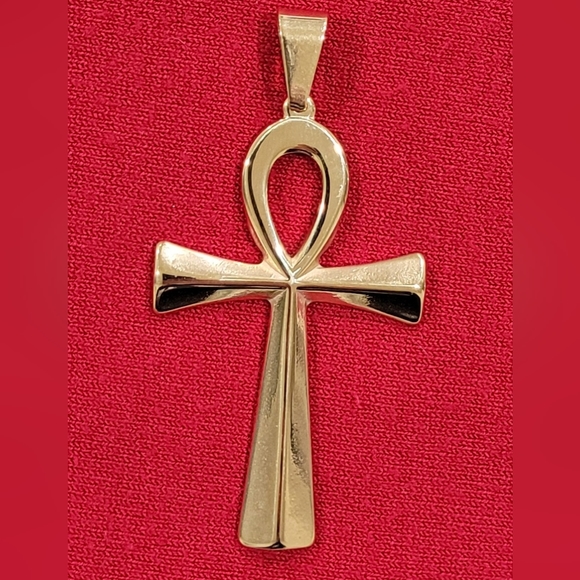 Ankh Steel God Pendant - Picture 6 of 6